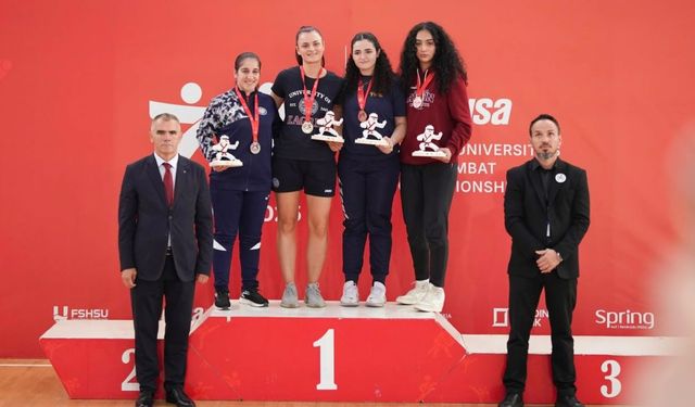 Dicle Üniversiteli Dilek Erol Avrupa ikincisi oldu