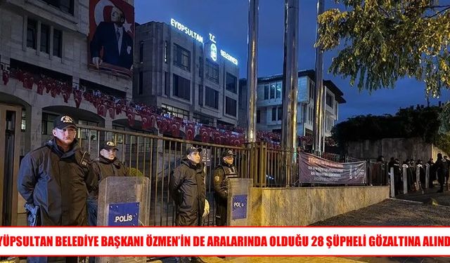 Ankara'daki soruşturmada Özmen'in de aralarında bulunduğu 28 gözaltı