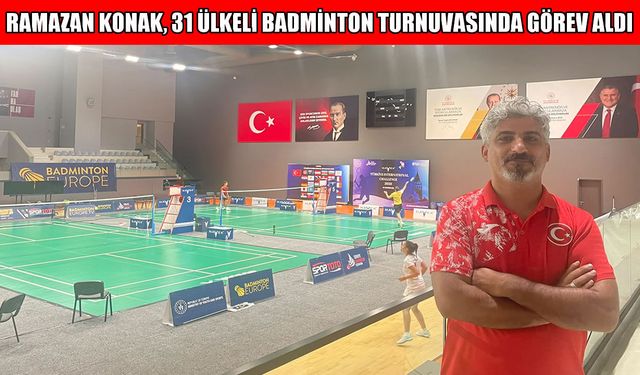 Muşlu hakem Ramazan Konak uluslararası arenada kortta görev yapıyor