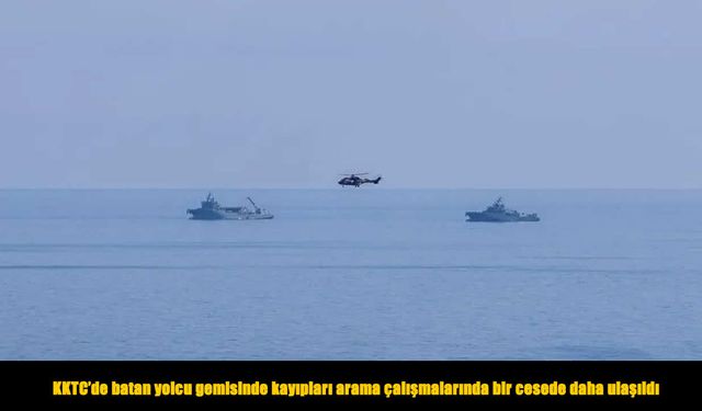 KKTC’de batan gemide bir kişinin daha cesedine ulaşıldı
