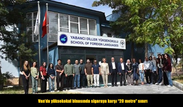 Van’da öğrenciler için dumansız eğitim ortamı