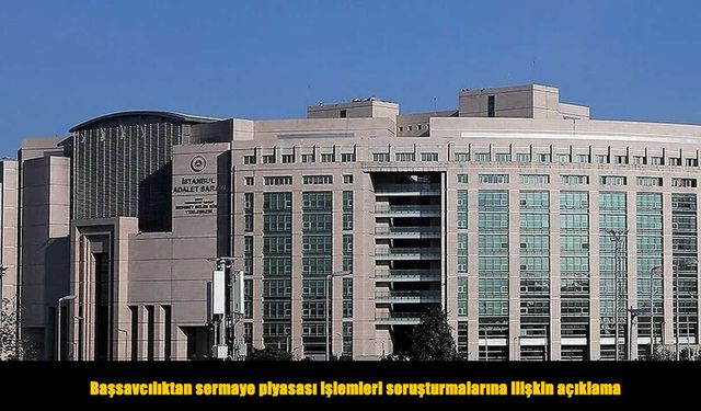 Başsavcılıktan sosyal medyadaki iddialara ilişkin açıklama