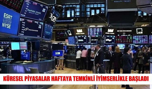Küresel piyasalar yeni haftaya temkinli başladı