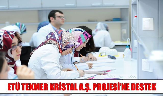 ETÜ’nün teknoloji odaklı projesine kuruluş desteği
