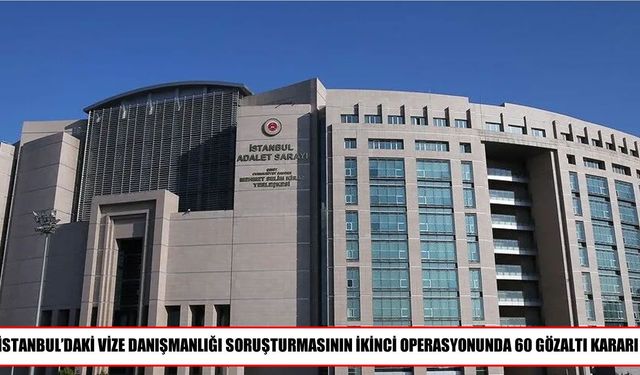 Vize danışmanlığı soruşturmasında 60 şüpheliye gözaltı kararı
