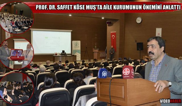 Muş’ta Mehir Aile Platformu'ndan “Aile” konferansı