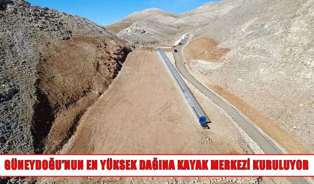 Batman’ın zirvesine kayak merkezi kuruluyor