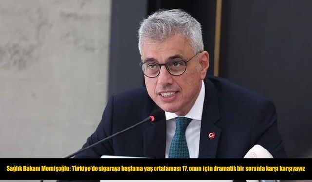 Bakan Memişoğlu, Türkiye’nin 5 temel sağlık sorununu açıkladı