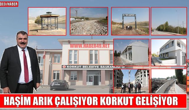 Korkut’ta 950 milyon liralık yatırım: İlçenin çehresi değişiyor