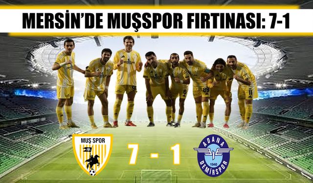 Muşspor’dan deplasmanda tarihi farklı galibiyet