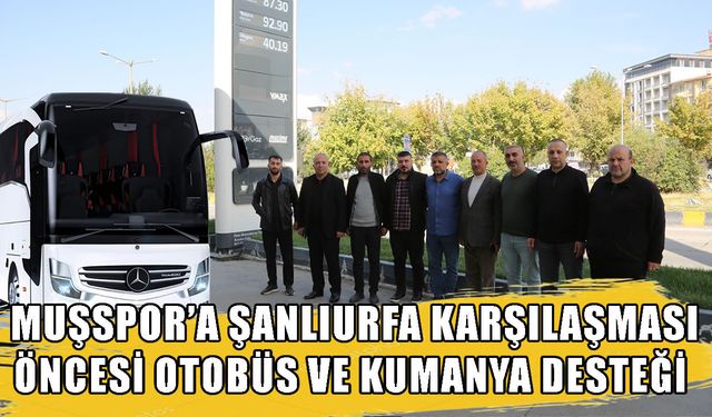 Muşspor taraftarına müjde: Şanlıurfa yolculuğu ücretsiz!