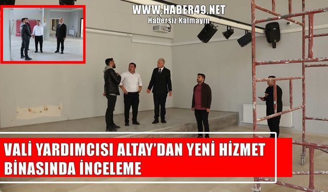 Muş Gençlik ve Spor İl Müdürlüğü yeni binasına kavuşuyor!
