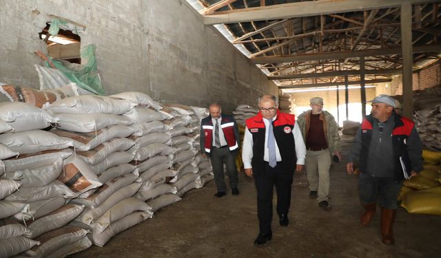 Selden etkilenen işletmelerde hasat tespiti yapıldı