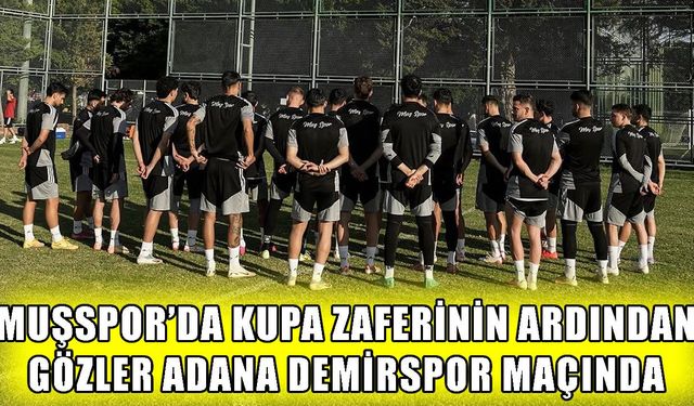Muşspor’dan Mersin’de çifte mesai