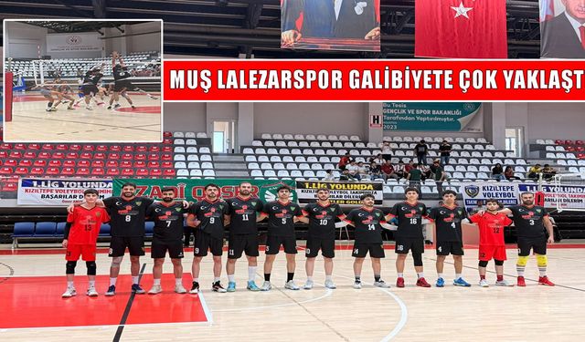 Muş Lalezarspor Kızıltepe deplasmanından mağlubiyetle döndü