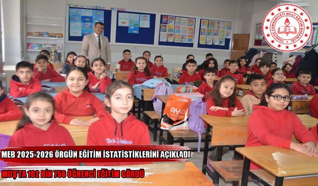 Muş’ta okuyan her 3 öğrenceden biri köyde: İşte MEB’in sürpriz Muş raporu!