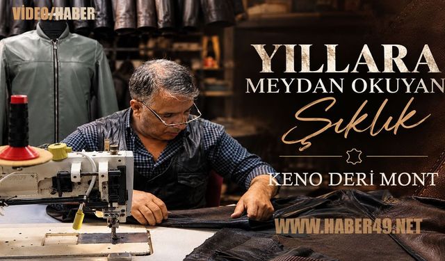 Muş’ta gerçek derinin adresi Keno deri mont!