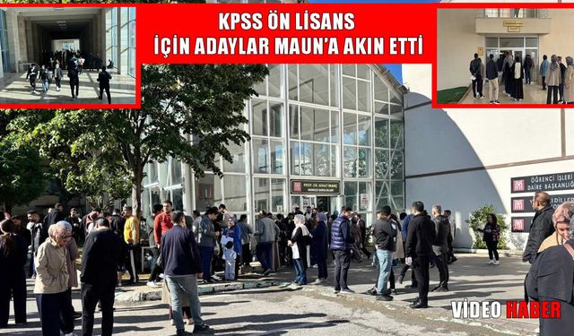 Muş’ta KPSS Ön Lisans heyecanı