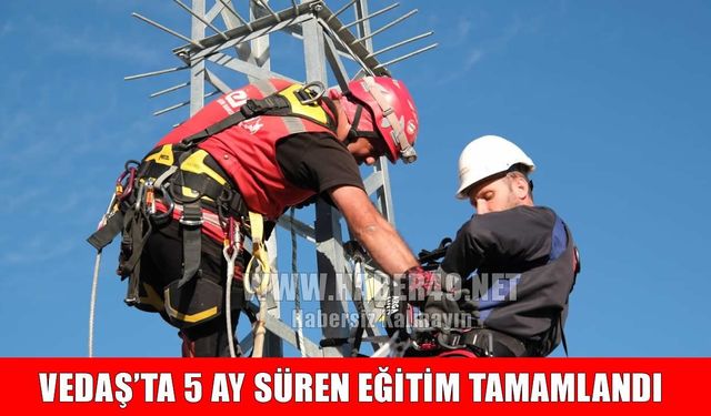 VEDAŞ’tan 1280 saha personeline hayat kurtaran eğitim