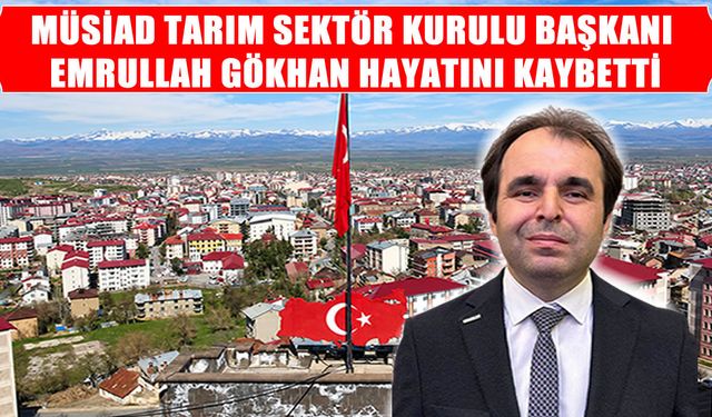SON DAKİKA: Muşlu İş İnsanı ve MÜSİAD Başkanı Emrullah Gökhan’dan acı haber!