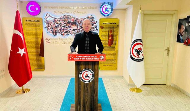 Gündüz; "Zulmün karşısında duran, mazlumun yanında yer alan tek lider Erdoğan’dır"