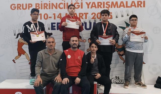 Güreşte Elazığ’a 5 madalya  