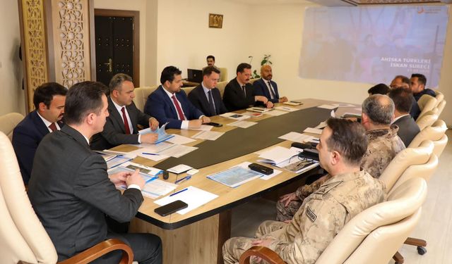 Ahıska Türkleri İskân Komisyonu toplantısı Ahlat’ta yapıldı