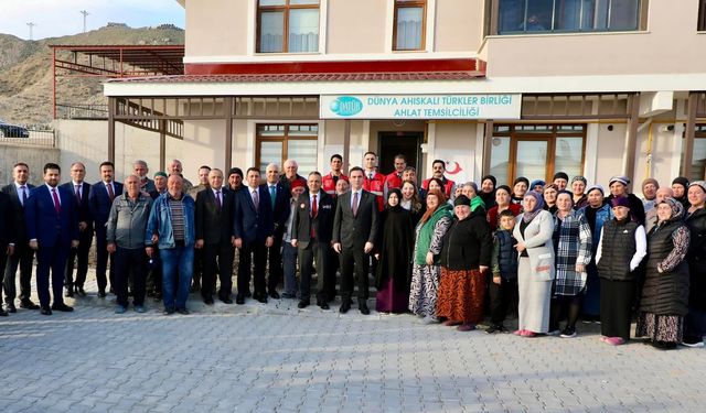 Vali Karakaya, Ahıska Türklerini ziyaret etti