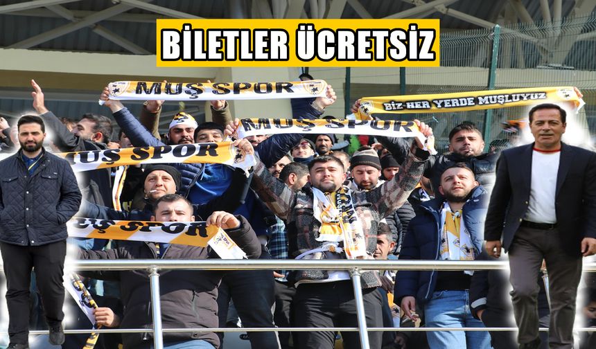 Muşspor taraftarına müjde