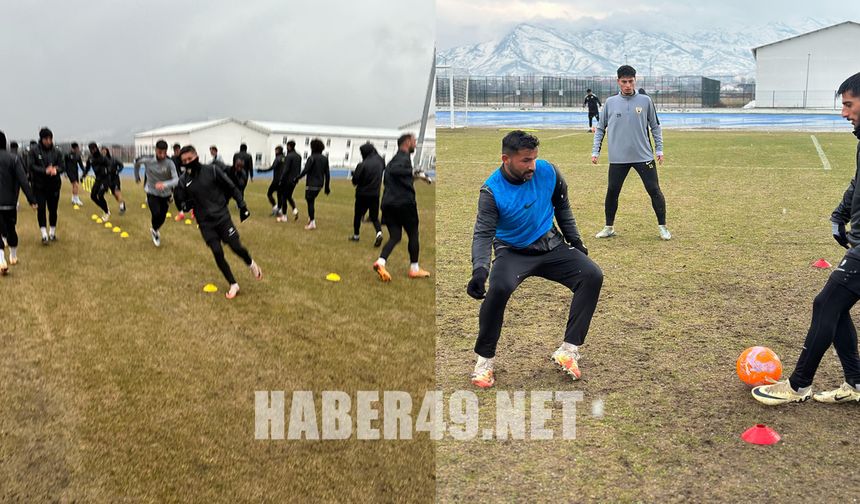 Muşspor’un Karşıyaka mesaisi başladı