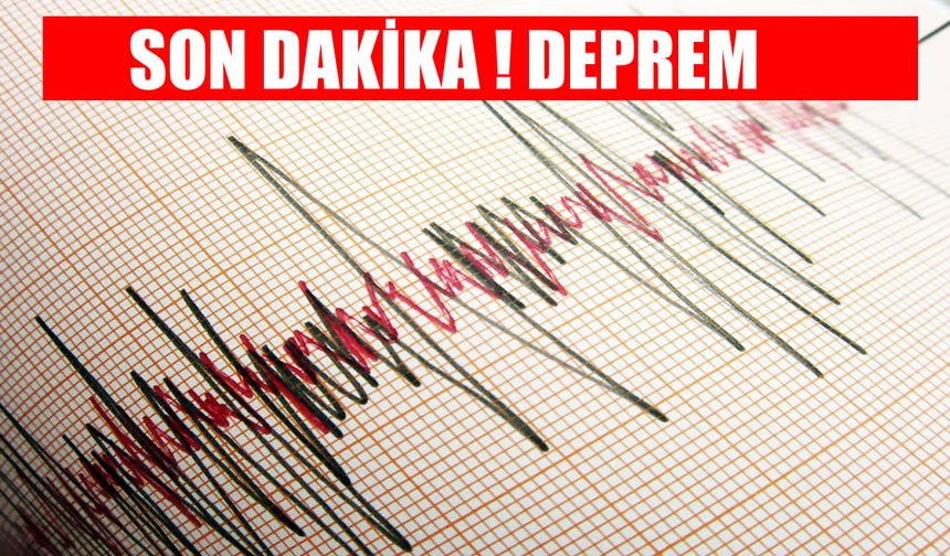 Son dakika: Elazığ’da deprem !