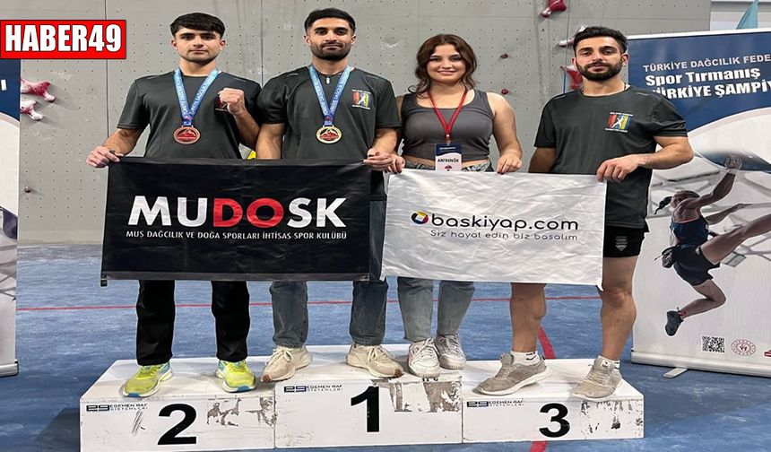 Muş MAUN öğrencisi Türkiye birincisi oldu