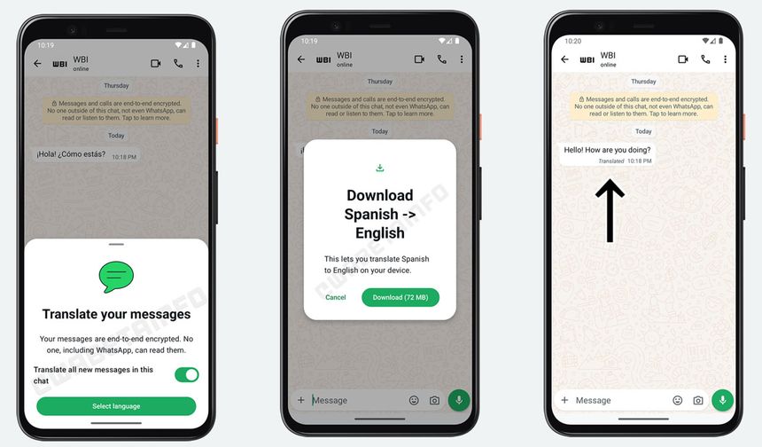 WhatsApp'tan Yenilik: İnternetsiz Dil Çevirisi Başladı!