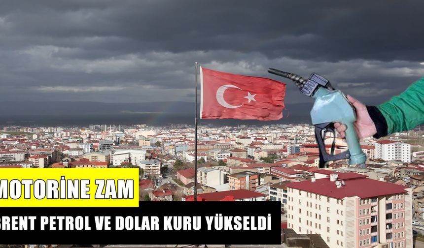 Muş’ta motorine zam