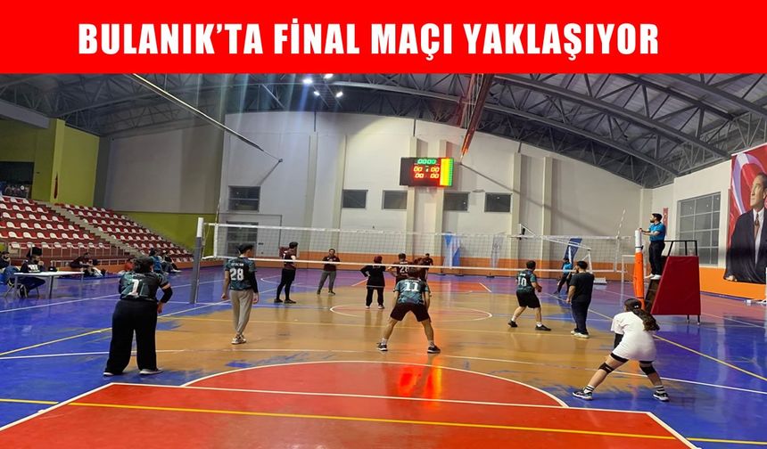 Bulanık’ta voleybola yoğun ilgi