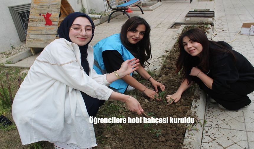 Erzincan'da Öğrenciler Doğayla Buluştu: Salih Baba Yurdu'nda Hobi Bahçesi Projesi Hayata Geçti