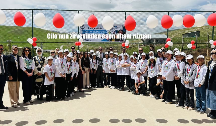 Cilo Dağı'nın Eteklerinde Bilim Rüzgarı Esti: TÜBİTAK 4006 Bilim Fuarı Suüstü Köyü'nde Düzenlendi