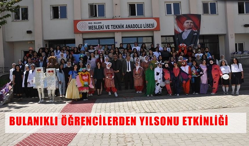 Bulanık’ta öğrencilerden görkemli yıl sonu gösterisi: Mesleki eğitim sahneyle buluştu