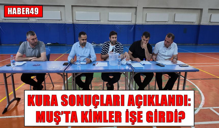 Muş’ta TYP kapsamında 10 kişiye iş fırsatı