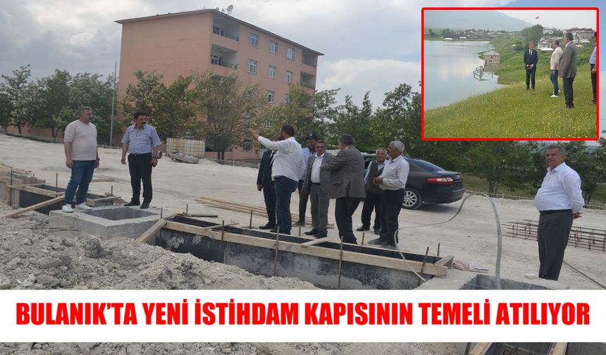 Muş’ta 150 kişiye iş kapısı olacak projenin temeli atıldı