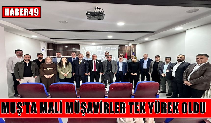 Muş SMMMO’da güven tazelendi: Sönmezer yeniden başkan seçildi