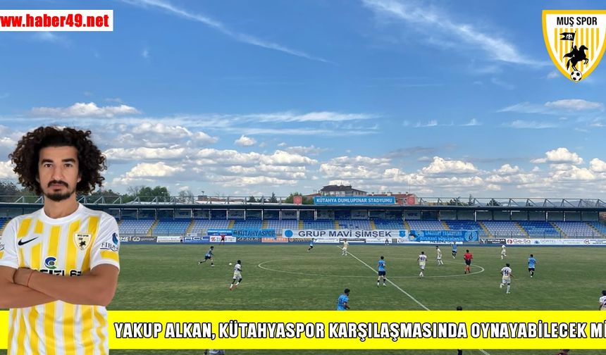 Muşspor’da kritik sakatlık: Yakup Alkan sahalara dönecek mi?