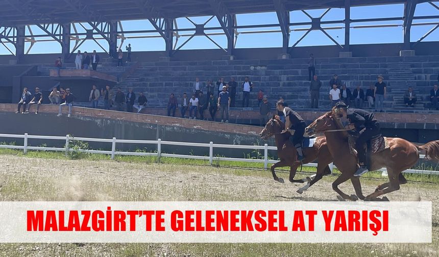 Malazgirt’te asırlık gelenek sürdürülüyor: At yarışları nefes kesti