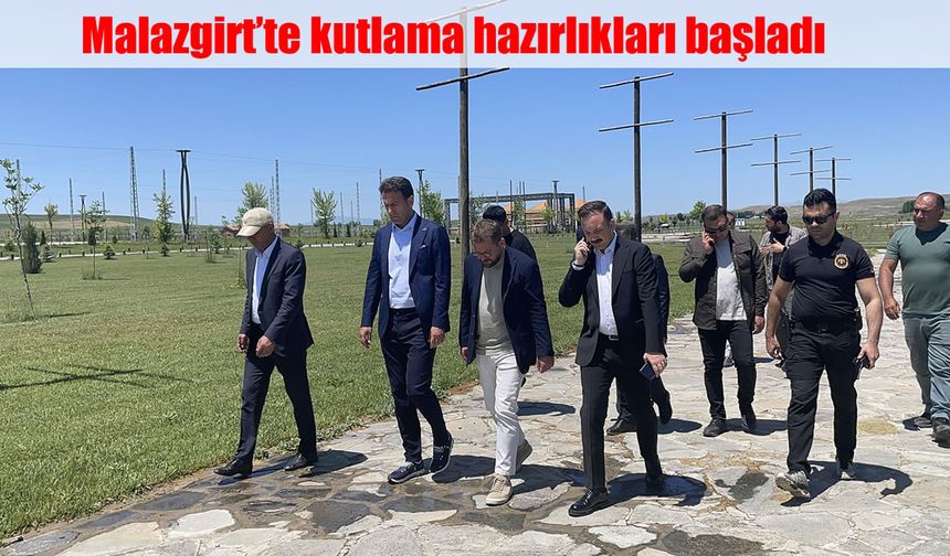 Malazgirt’te tarihi kutlamanın çalışmaları başladı
