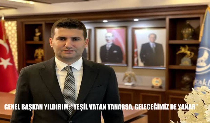 Ülkü Ocakları'ndan orman yangınlarına karşı seferberlik çağrısı