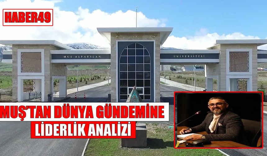 MAUN Rektör Danışmanı Çiftçi’nin makalesi uluslararası basında