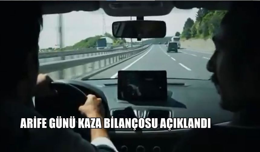 Bakan Yerlikaya açıkladı: Arife günü meydana gelen 863 trafik kazasında 10 kişi hayatını kaybetti