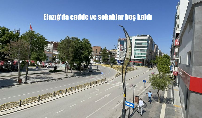 Bayram Tatilinde Elazığ’da Sakinlik Hâkim Oldu