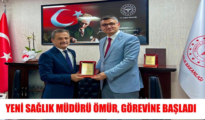 Muş’un yeni İl Sağlık Müdürü çalışmalara başladı