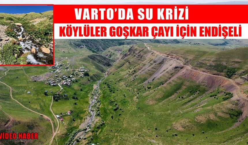 Varto’da su krizi büyüyor